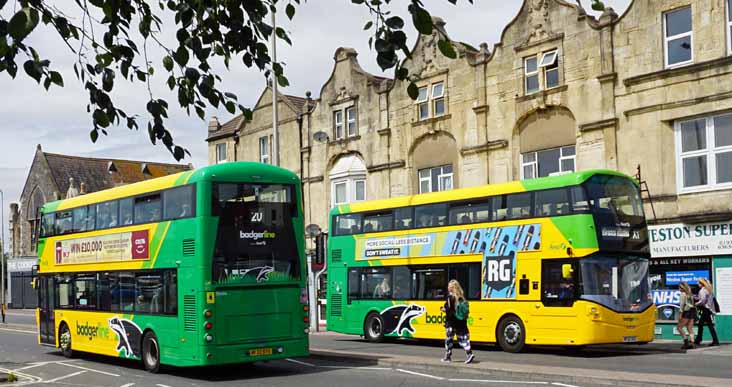 Badgerline Wright Streetdeck 35684 & 35688